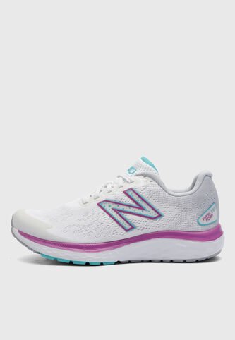 Tenis new balance Fresh Foam 680 v7 Blanco New Balance