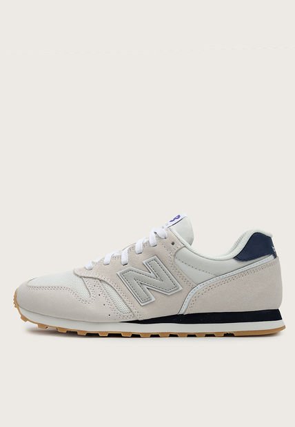 Tenis Lifestyle Beige-Gris-Azul New Balance 373