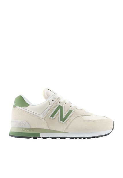 Tenis New Balance 574 Hombre-Blanco