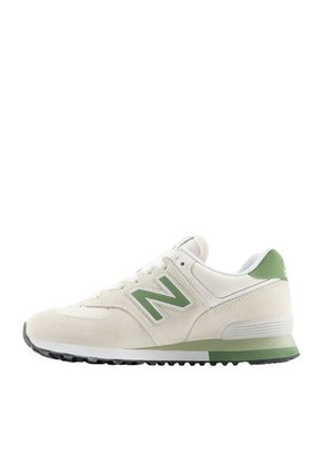 Tenis New Balance 574 Hombre-Blanco