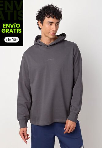 Hoodie new balance Athletics French Terry Gris New Balance