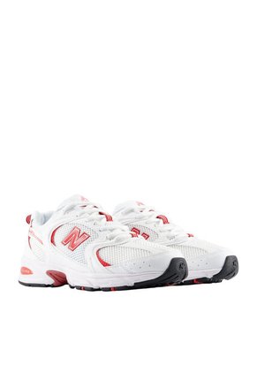 Tenis New Balance 530 Mujer-Blanco/Rojo