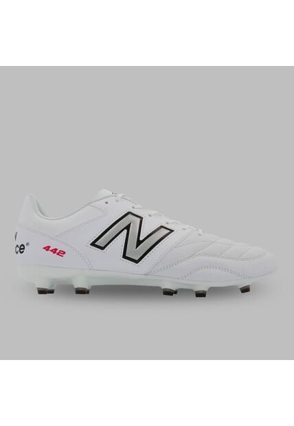 Guayos New Balance  Hombre 442 V2 Team FG - Blanco