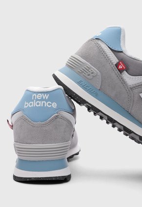 Tenis new balance 574 Gris