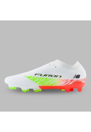 Guayos New Balance Hombre Furon Team FG V8 - Blanco