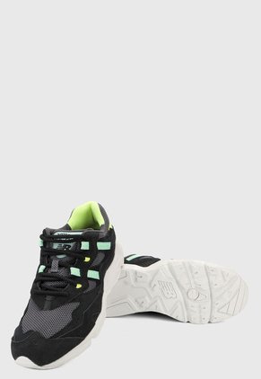 Tenis Lifestyle Negro-Gris-Verde  New Balance 850 Summer Mono Story