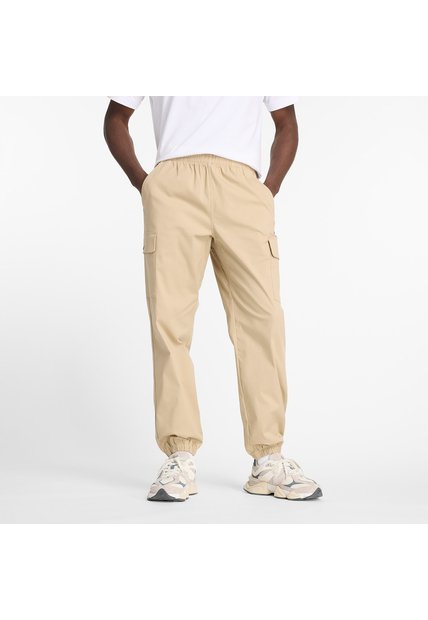 Pantalon Jogger New Balance Original TwillCargo Beige Hombre