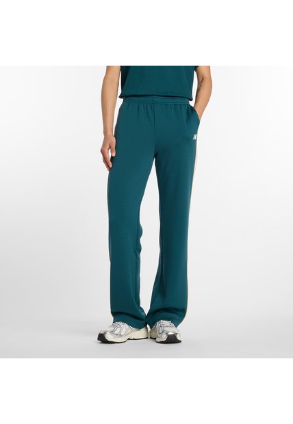 Pantalon Deportivo NewBalance Original Interlock Verde Mujer