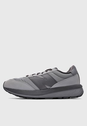 Tenis new balance 370 Gris Oscuro