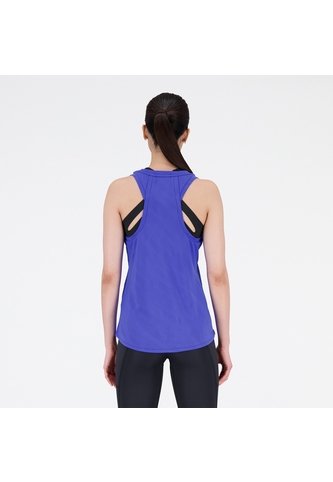 Camisa Deportiva New Balance Original QSpeed Azul Para Mujer New Balance