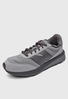 Tenis new balance 370 Gris Oscuro