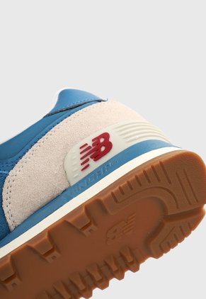 Tenis Lifestyle Azul-Blanco-Amarillo New Balance 574 SCA