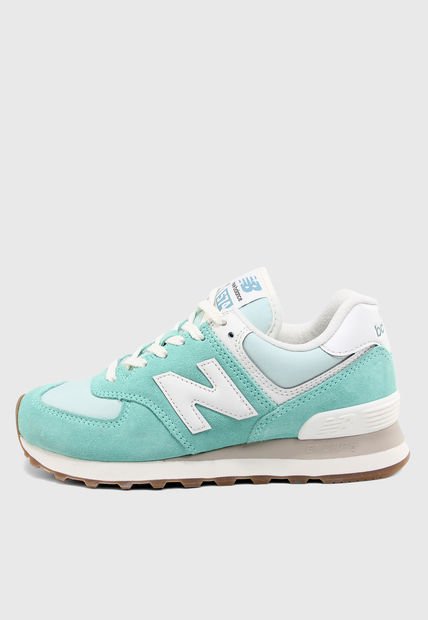 Tenis Lifestyle Verde Menta-Blanco New Balance 574