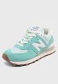 Tenis Lifestyle Verde Menta-Blanco New Balance 574 de New Balance