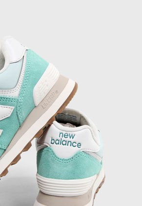Tenis Lifestyle Verde Menta-Blanco New Balance 574