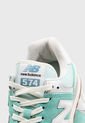Tenis Lifestyle Verde Menta-Blanco New Balance 574 de New Balance