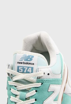 Tenis Lifestyle Verde Menta-Blanco New Balance 574
