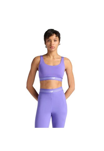 Top Deportivo New Balance Original A-C Train Lila Para Mujer New Balance