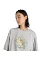 Camisa Deportiva New Balance Original Flower Shoe Gris Mujer de New Balance