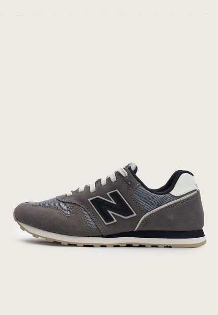 Tenis Lifestyle Gris-Blanco-Negro New Balance 373