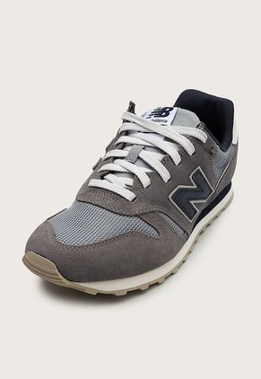 Tenis Lifestyle Gris-Blanco-Negro New Balance 373