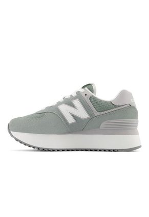 Tenis New Balance 574 + Mujer-Verde