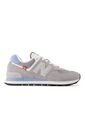 Tenis New Balance 574 Mujer-Gris/Azul de New Balance