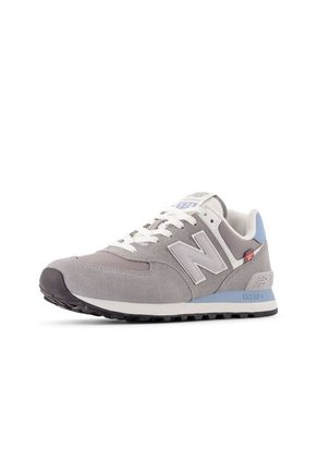Tenis New Balance 574 Mujer-Gris/Azul