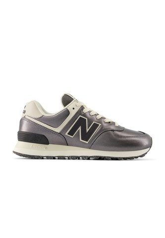 Tenis Deportivos New Balance Originales 574W Gris Para Mujer New Balance