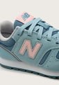 Tenis Lifestyle Turquesa-Azul Petróleo-Rosa New Balance Kids 373 de New Balance