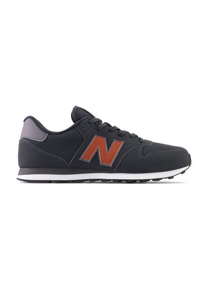 Tenis Zapatillas Marca New Balance Hombre 500 Sneakers Negro