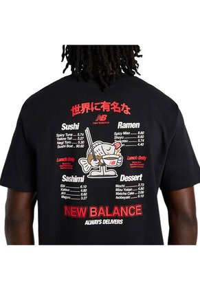 Camisa Deportiva New Balance Original Graphics Negro Hombres