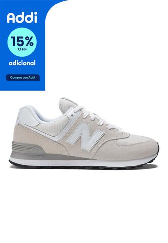 Tenis New Balance Ml574e Para Hombre-Beige New Balance