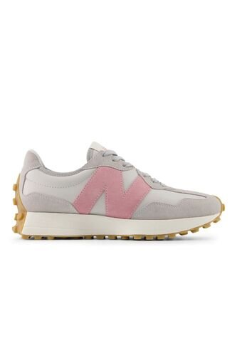 Tenis New Balance 327 Mujer-Gris/Rosa New Balance