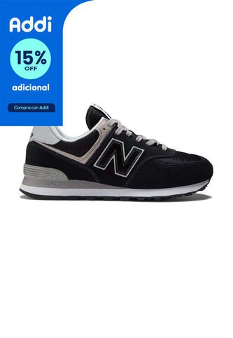 Tenis New Balance 574-Negro New Balance