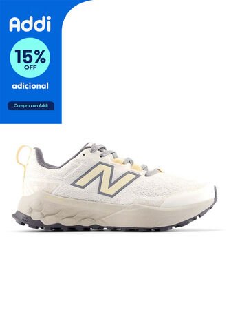 Tenis New Balance Garoé Mujer-Blanco Crema New Balance