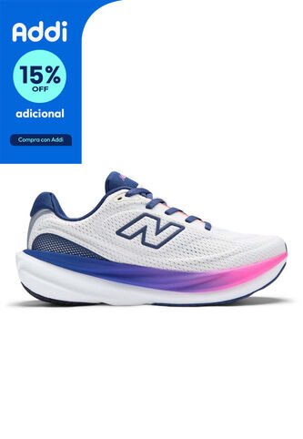 Tenis New Balance 1080 Mujer-Blanco/Morado New Balance