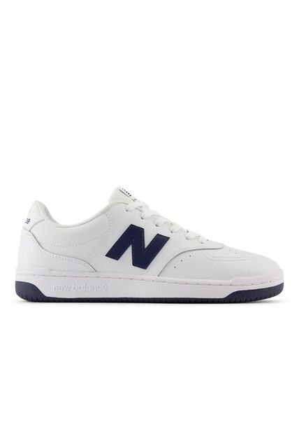 Tenis New Balance Bb80-Blanco/Azul