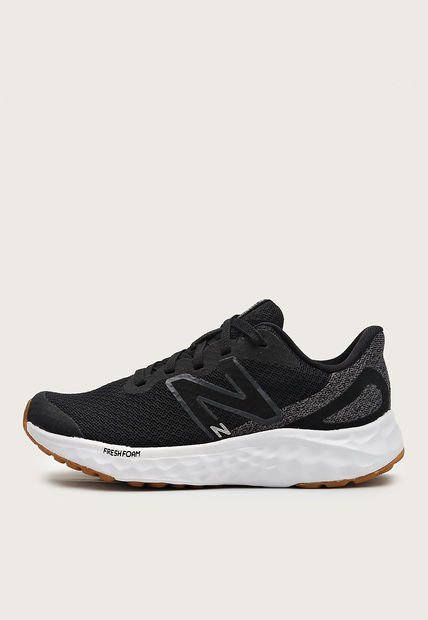Tenis Lifestyle Negro-Blanco-Café New Balance Kids Arishi v4