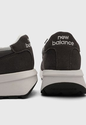 Tenis new balance 370 Gris Oscuro