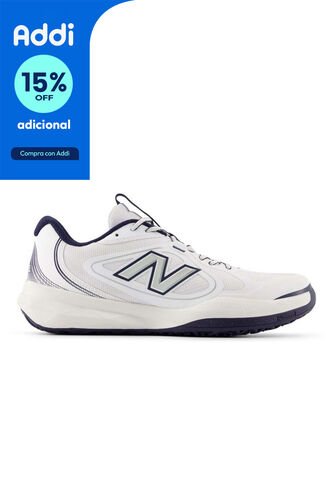 Tenis New Balance 796 Hombre-Blanco/Azul New Balance