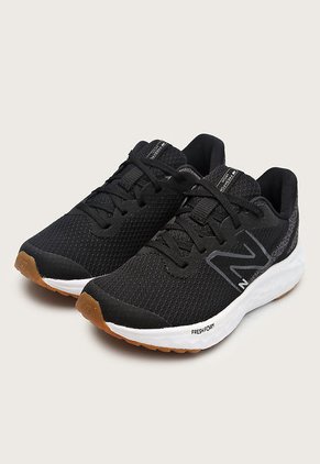 Tenis Lifestyle Negro-Blanco-Café New Balance Kids Arishi v4
