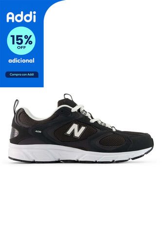 Tenis New Balance 408 Hombre-Negro New Balance