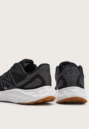 Tenis Lifestyle Negro-Blanco-Café New Balance Kids Arishi v4