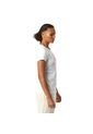 Camiseta New Balance Essentials Stacked Para Mujer-Blanco de New Balance