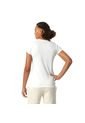 Camiseta New Balance Essentials Stacked Para Mujer-Blanco de New Balance