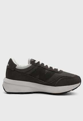 Tenis new balance 370 Gris Oscuro