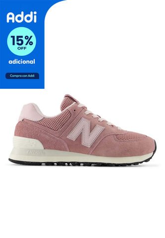 Tenis New Balance 574 Mujer-Rosa New Balance