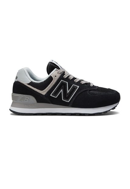Tenis Deportivos New Balance 574  Negro Para Mujer