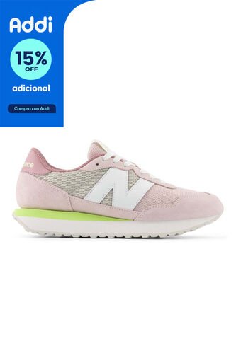 Tenis New Balance 237 Mujer-Rosado New Balance